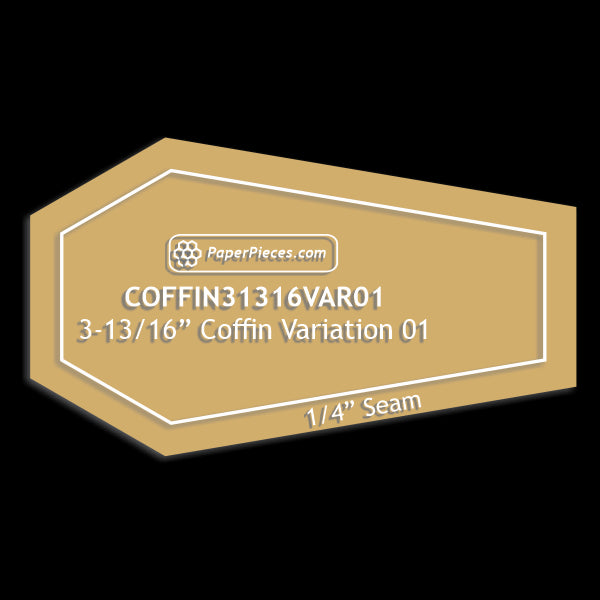 3-13/16" Coffin Variation 01