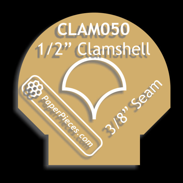 1/2" Clamshell