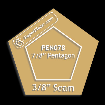 7/8" Pentagon