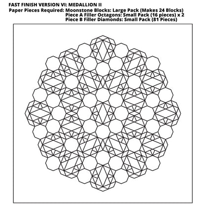 Moonstone by Giucy Giuce: Fast Finish Pieces & Templates