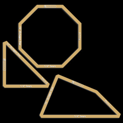 12" Octagon Star