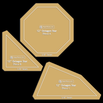 12" Octagon Star
