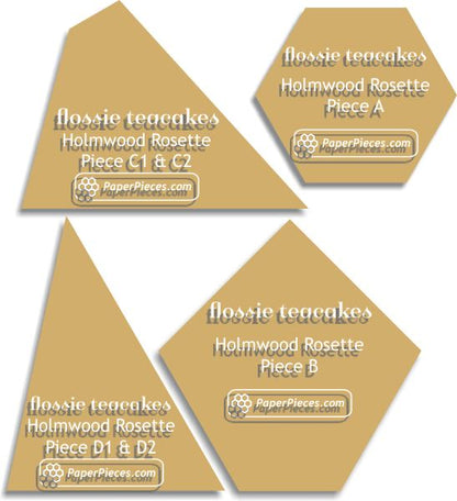 Holmwood Rosette by Florence Knapp