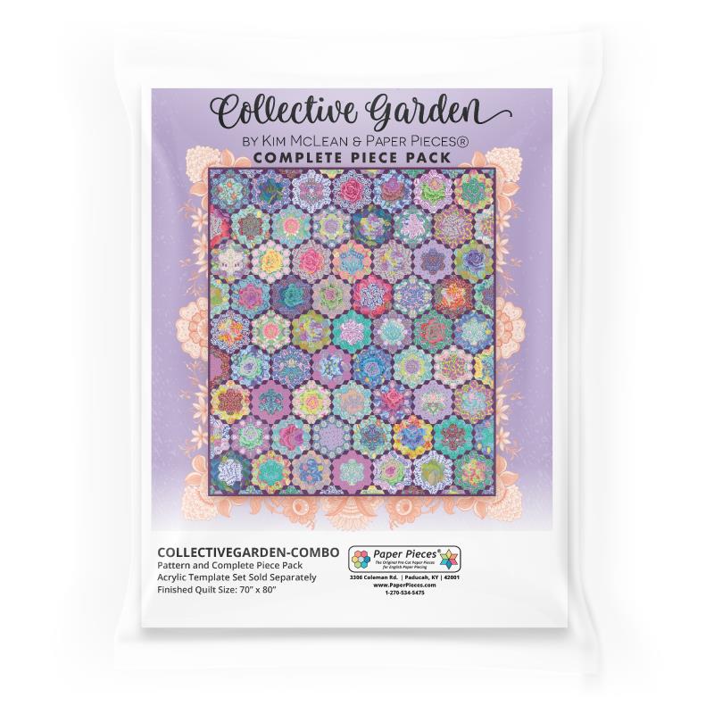 Collective Garden: Quilt Kit (Includes Fabric, Pattern and Paper Pieces) | Pre-Order