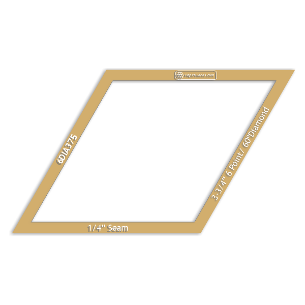 3-3/4" 6 Point Diamond