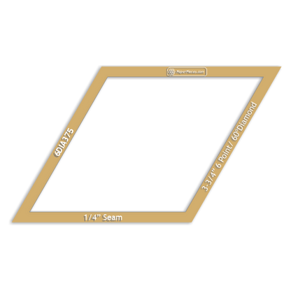 3-3/4" 6 Point Diamond