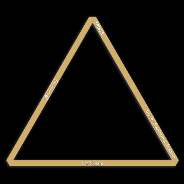 6-3/4" Equilateral Triangle