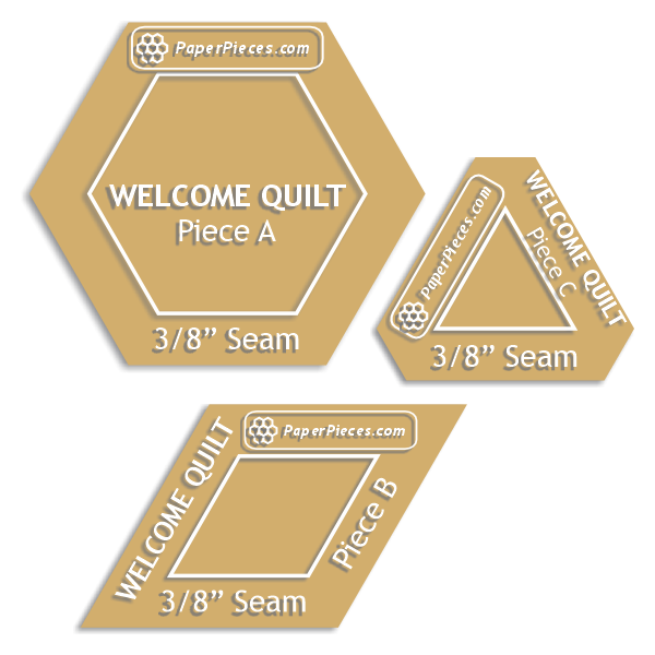 The Welcome Quilt by Paper Pieces®