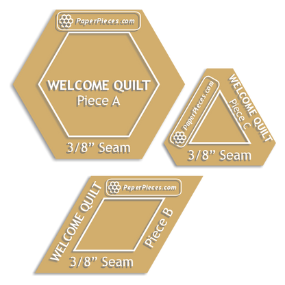 The Welcome Quilt by Paper Pieces®