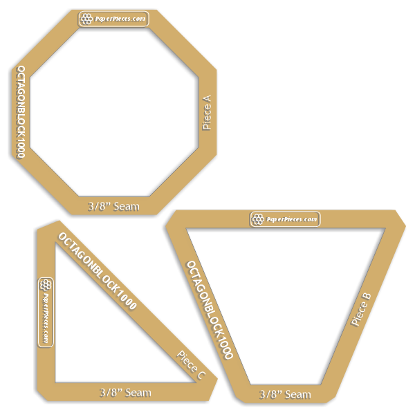 10" Octagon Block