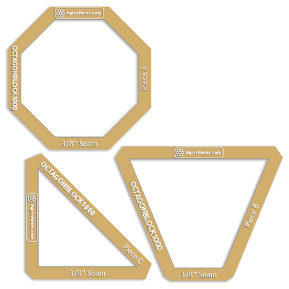 10" Octagon Block