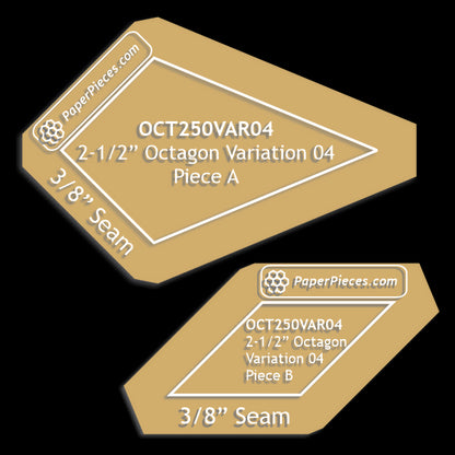 2-1/2" Octagon Variation 04