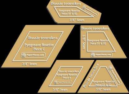 Pyegreave Rosette by Florence Knapp