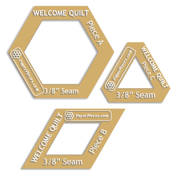 The Welcome Quilt by Paper Pieces®