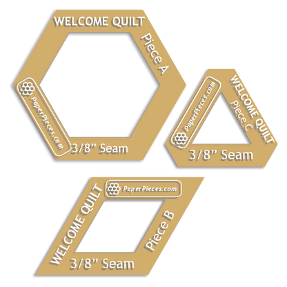 The Welcome Quilt by Paper Pieces®