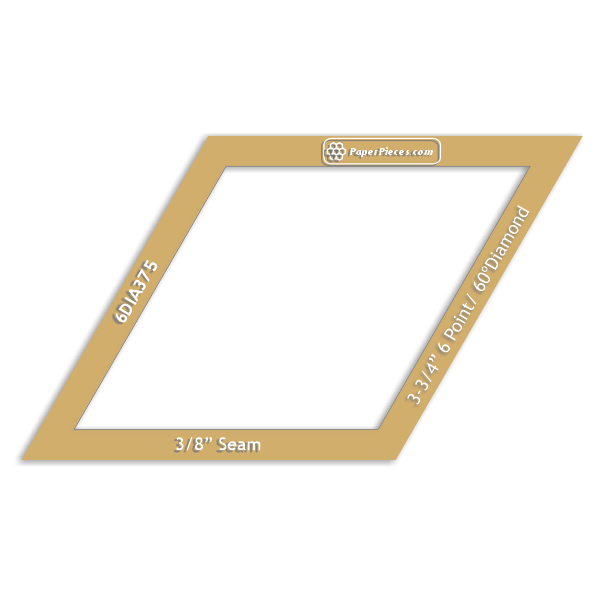 3-3/4" 6 Point Diamond