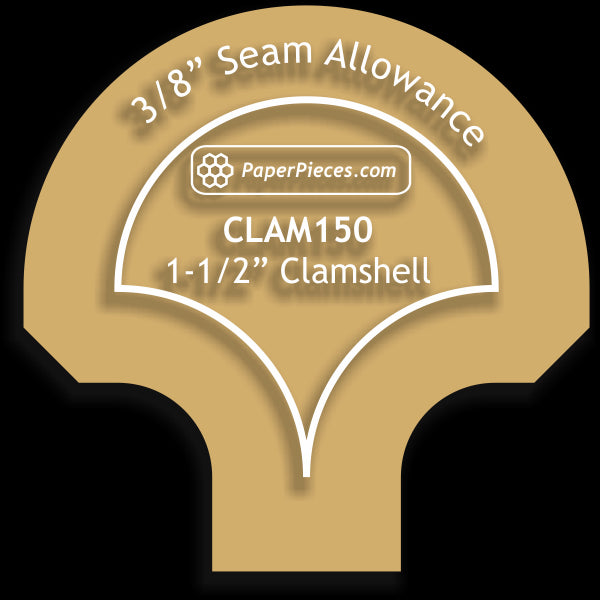 1-1/2" Clamshell