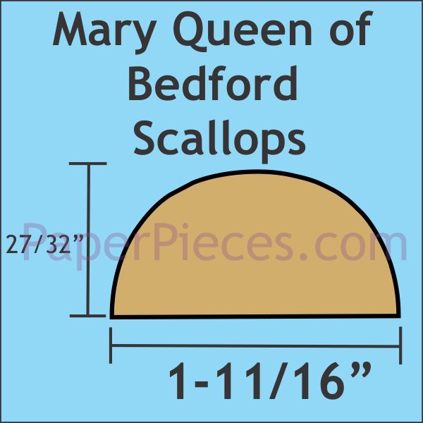 Mary Queen of Bedford - Scallops - by Di Ford