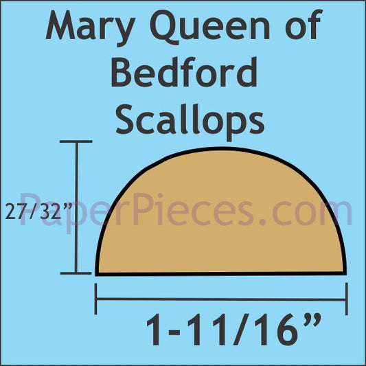 Mary Queen of Bedford - Scallops - by Di Ford