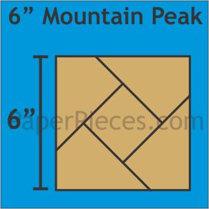 6" Mountain Peak