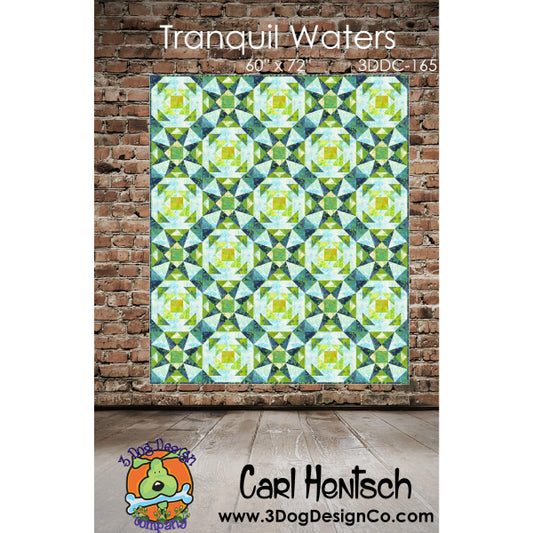 Tranquil Waters Pattern by Carl Hentsch of 3 Dog Design Co.