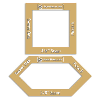 Sweet Oak Baby Quilt by Paper Pieces