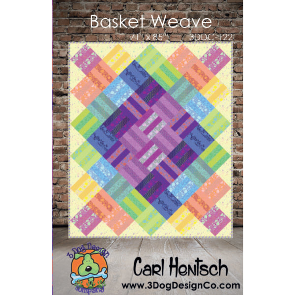 Basket Weave Pattern by Carl Hentsch of 3 Dog Design Co.