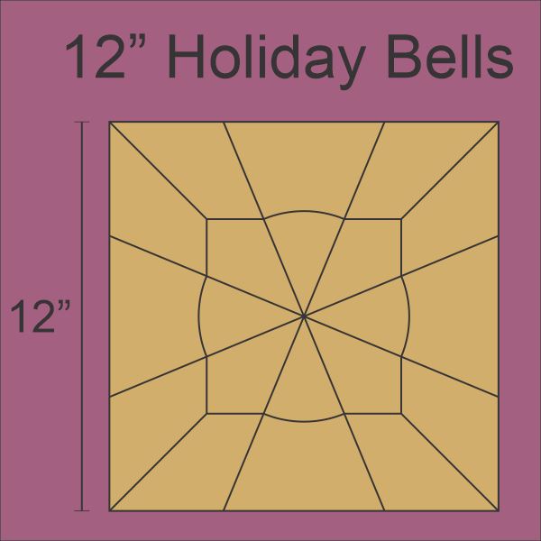 12" Holiday Bells