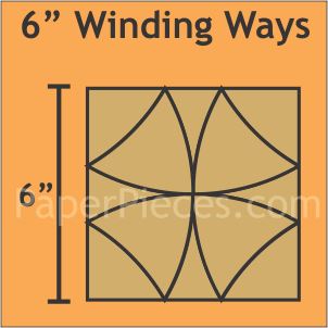 6" Winding Ways