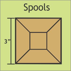 3" Spool Blocks