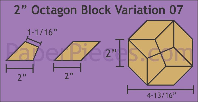 2" Octagon Variation 07