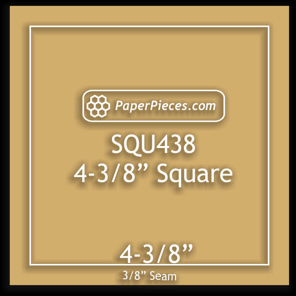 4-3/8" Squares