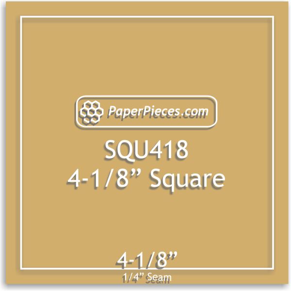 4-1/8" Squares