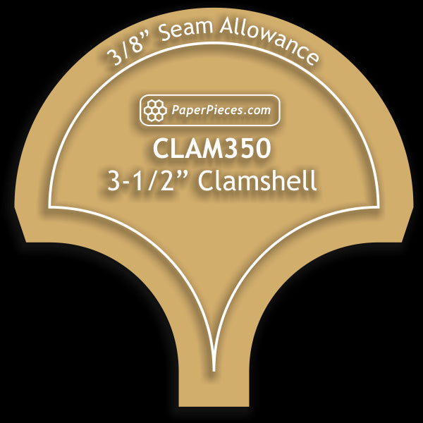 3-1/2" Clamshell