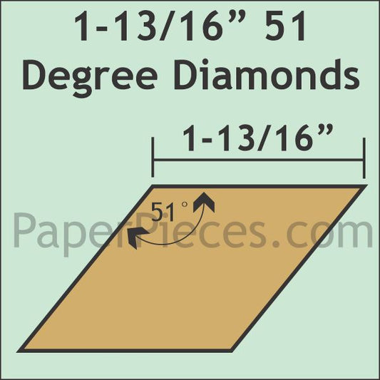 1-13/16" 51 Degree Diamond