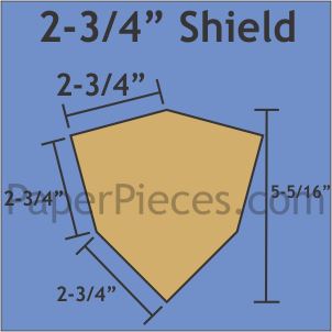 2-3/4" Shields