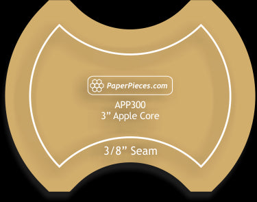 3" Apple Core