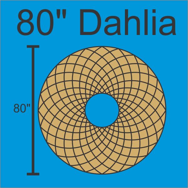 80" Dahlia