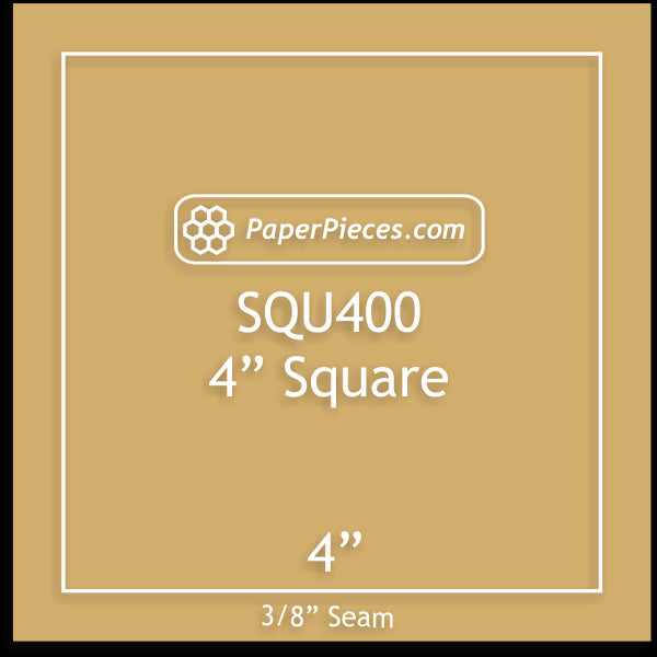 4" Squares