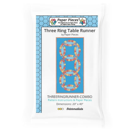 Three Ring Table Runner by Paper Pieces®