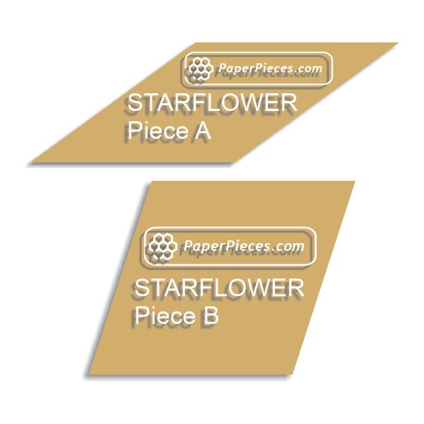 Starflower Wall Hanging by Paper Pieces