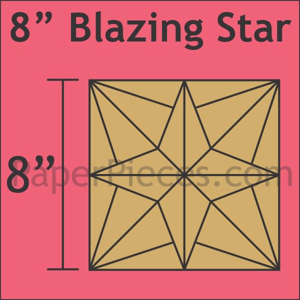 8" Blazing Star