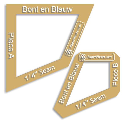 Bont en Blauw found in Millefiori 4 by Willyne Hammerstein