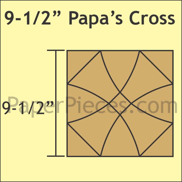 9-1/2" Papa's Cross