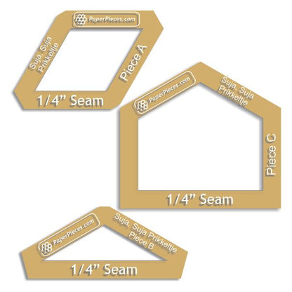 Suja, Suja, Prikkeltje found in Millefiori Quilts 4 by Willyne Hammerstein