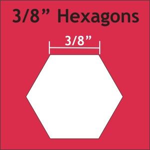 HARFINGTON 200 Count English Paper Piecing Hexagon 26mm Shapes Paper  Quilting Templates Patchwork English Paper Piecing Supplies for Quilting  Sewing