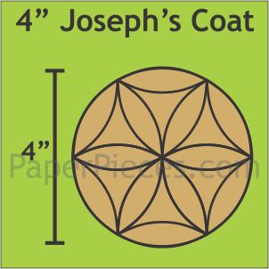 4" Joseph's Coat