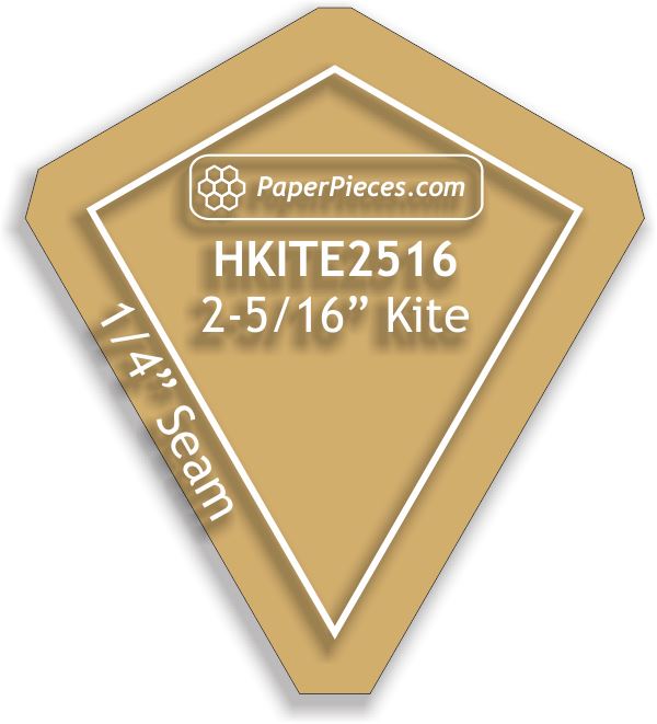 2-5/16" Hexagon Kites