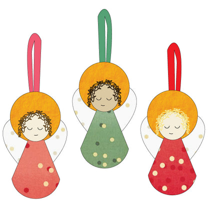 Angel Ornaments by Paper Pieces®
