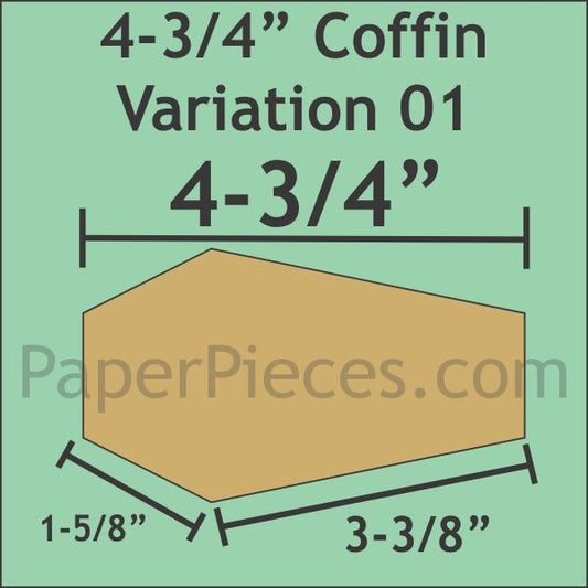 4-3/4" Coffin Variation 01